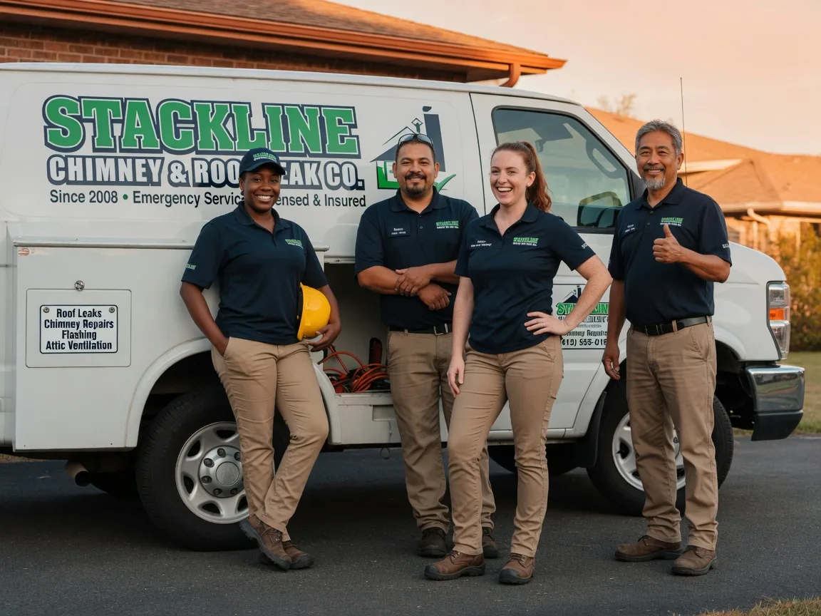 Chimney flashing repair company in Pawnee, OK